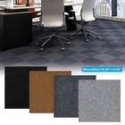 10 20 30pcs Carpet Tiles Commercial Retail Office Flooring Self Adhesive 50x50cm