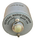 General Radio Company Resistor   Potntiometer  100 Ohms Type 974-g