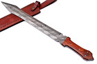 Custom Made Hand Forged Damascus Steel Double Edged Blade Gladius Sword 1652