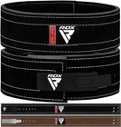 Weight Lifting Belt By Rdx  10mm Thick 4  Leather Gym Belt Training Lever Buckle