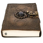 Leather Bound Journal 5x7 200 Blank Pages Handmade Vintage Notebook