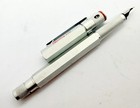 Not Inked Rotring 600 Silver Colour Fountain Pen Metal F Nib Germany