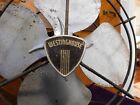 Antique Westinghouse Fan 12  Blades Industrial Desktop Vtg Needs Some Tlc