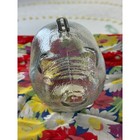 Anchor Hocking Clear Textured Glass Piggy Bank Vintage Made In Usa A5068d