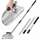 Sand Scoop For Metal Detecting  Metal Detector Scoop With Long Fiberglass Handle