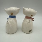 Vintage Holt Howard Cozy Kittens Salt   Pepper Shaker Set Siamese Cats Mcm Read