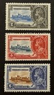 Travelstamps  1935 Trinidad   Tobago Stamps Scott  43-45 Kgv Silver Jubilee Mogh