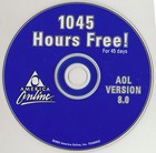 Unused 2002 Aol 8 0 Version Cd 1045 Free Hours  price Chopper Supermarket Promo 