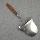 Hickory Farms Cheese Plane Slicer 18 8 Stainless Steel Wood Handle Vintage