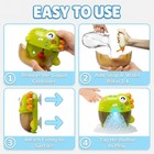 Automatic Bubble Machine For Kids With Led Lights   Musical Bubble Blower Toy