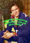 1957 Rare Elvis Presley Original 4 x5  Color Negative -estate Find-free Ship Usa