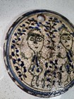 Antique Islamic Qajar Pottery Beehive Cover Persian Pottery 8 5  D 