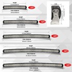 Triple Row Curved 32  42  52  Led Light Bar Spot Flood Off Road Driving Atv Suv