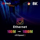 Ev Pad 11p Android Tv Box 4 Gb Ram   64 Gb 8k Hd Dual Wi-fi Gigabit Lan 1000mbp