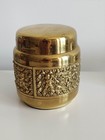 Vintage Brass Pop Up Cigarette Dispenser Holder Box Ornate 1960   s Erhard   Sohne