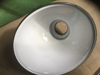 Vintage Green Porcelain Enamel Industrial Angled Light  Shade Gas Station