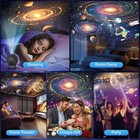 Plug And Play Hd Star Projector Night Light Usb Galaxy Ocean Ceiling Projector  