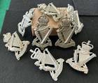 Royal Irish Rifles   Royal Ulster Rifles Cap Badge Lot X8 Kings   Queens Crown