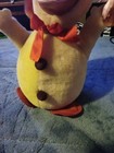 Vtg 1950s Disney Lady   The Tramp Rubber Face Plush Musical Roly Poly Jingle 9 