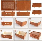 Alcancias Para Adultos Con Plan De Ahorros Guardar Dinero De Madera Reutilizable