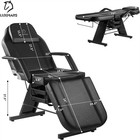 Facial Chair Tattoo Chair Massage Table 73   Salon Facial Bed Adjustable Black