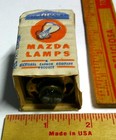 Ge Eveready Mazda Lamp Vintage Light Bulb Collectible Old Car Garage Memorabilia