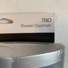 Better Living Trio Wall Mount Liquid Push Shower Soap Dispenser No Drill 14 7 Oz