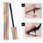 1 Pk 4d Silk Fiber Mascara     Waterproof  Thick Long Lashes  Vivid Galaxy Effect