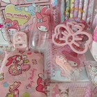 My Melody  huge Sale  1 Set Left Stationary beauty Gift Bundle Set Christmas