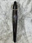 Black Stained Oak Wooden Kubaton  kubotan  Key Chain Ring Handmade New