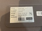 Franke Cux11021 Cube 18g 22-3 4  Undermount 1 Basin Kitchen Sink Stainless  read