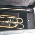 Benge 290 Trombone W  Case    2  Mouthpieces Gold Tone Usa Made Mint