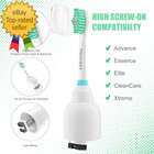 Replacement Toothbrush Heads For Philips Sonicare E-series Essence 6 Pcs    Fit 