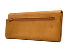 Gucci Vintage Horsebit Bifold Long Wallet Purse Leather Brown Authentic
