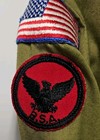 Vintage 60s Boy Scouts Of America Official Shirt Troop 218 