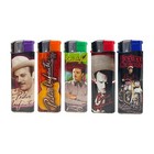100 Pack Refillable Cigarette Lighters Pedro Infante Image - Wholesale