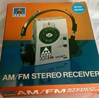 Ri 2030 Am fm Stereo Receiver Portable Radio With Case New Old Stock Vintage