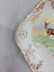 Vintage Joseph Schachtel J s  Antique Germany Elk    Wildlife Platter 18-3 8 