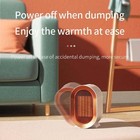 1200w Electric Space Heater Energy Efficient Portable Indoor Office Heater White