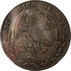 Republic 8 Reales 1836 Mo-ml Vf35 Ngc  Mexico City Mint  Km377 10  Dp-mo16