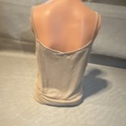 Banana Republic Women   s M Beige Solid Knit Cotton Cami Tank Stretch