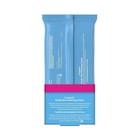Face And Body Wipes Gentle Skin Cleansing Cloths 50 Count Twin Pack For Dry S   