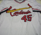 Bob Gibson Hof 1981 St louis Cardinals Last One Jsa coa Signed Jersey