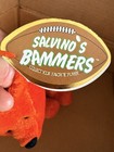 Salvinos Bammers John Elway  7 Denver Broncos Nfl Plush Bear Orange 1999