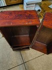 Early Wood   Brass American Girl 18    Doll Wardrobe Closet Travel Trunk Case