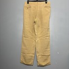 Vintage 1940s Palm Beach Men   s Relaxed Fit Tan Trouser Pants Conmar Large 34 36