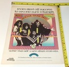 Kiss Vintage Album Ad Advert 1974 Hotter Than Hell Tour Rock Casablanca Aucoin