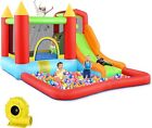 Inflatable Bounce House Slide Kids Jumper Castle Kids Bouncer With Air Blower Us