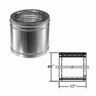 14  X 48  Durachimney Ii Chimney Pipe - 14dca-48