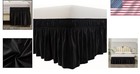 Adjustable Elastic Band Bed Skirt - Queen king